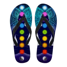 7 Chakras Flip-Flops