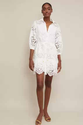 Cara Cara Embroidered Robin Dress