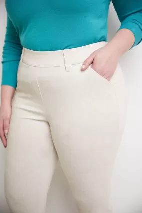 Curvy Pull-on Barely Bootcut Classic Pants