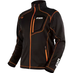 FXR Elevation Tech Zip Fleece Black/Orange