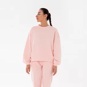 Pink Relax Fit Sweatshirt