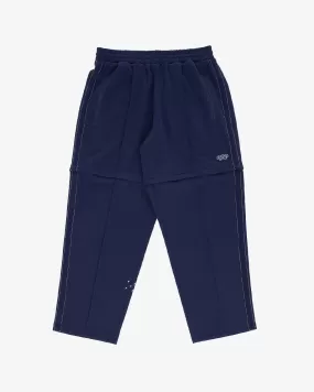 Pop Trading Company Pub Zip Off Pants Navy