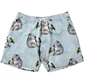 PREORDER Koala & Lorikeet Men's Boardshorts (Ships w/c 16th Sept)