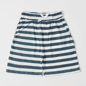 Stripe Slub Shorts